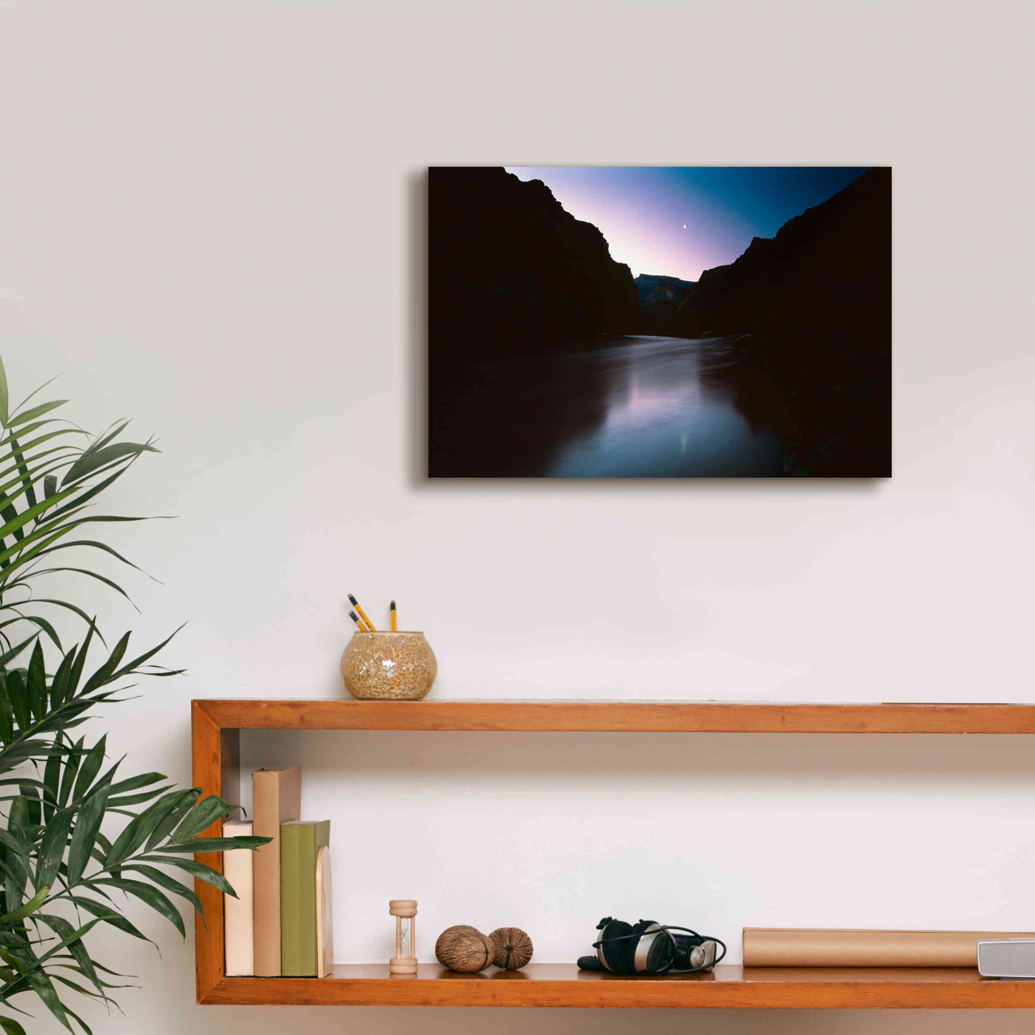 'GC Sunset 2' by Thomas Haney, Giclee Canvas Wall Art,18 x 12