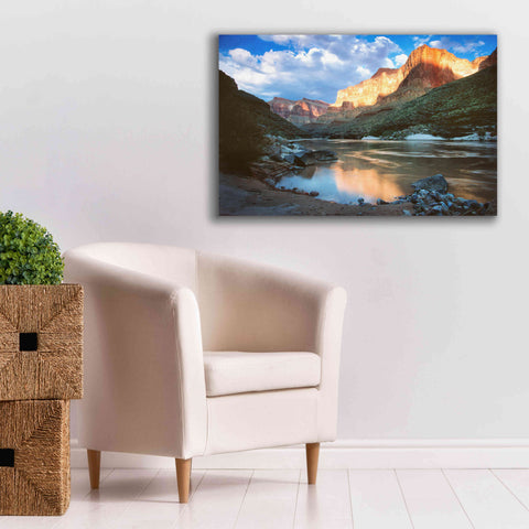 Image of 'Grand Canyon River' by Thomas Haney, Giclee Canvas Wall Art,40 x 26