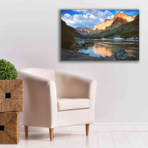 'Grand Canyon River' by Thomas Haney, Giclee Canvas Wall Art,40 x 26