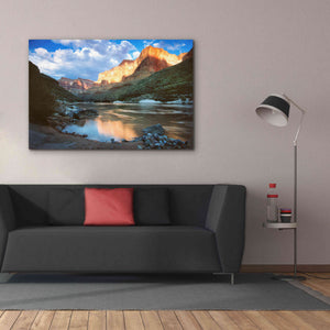 'Grand Canyon River' by Thomas Haney, Giclee Canvas Wall Art,60 x 40