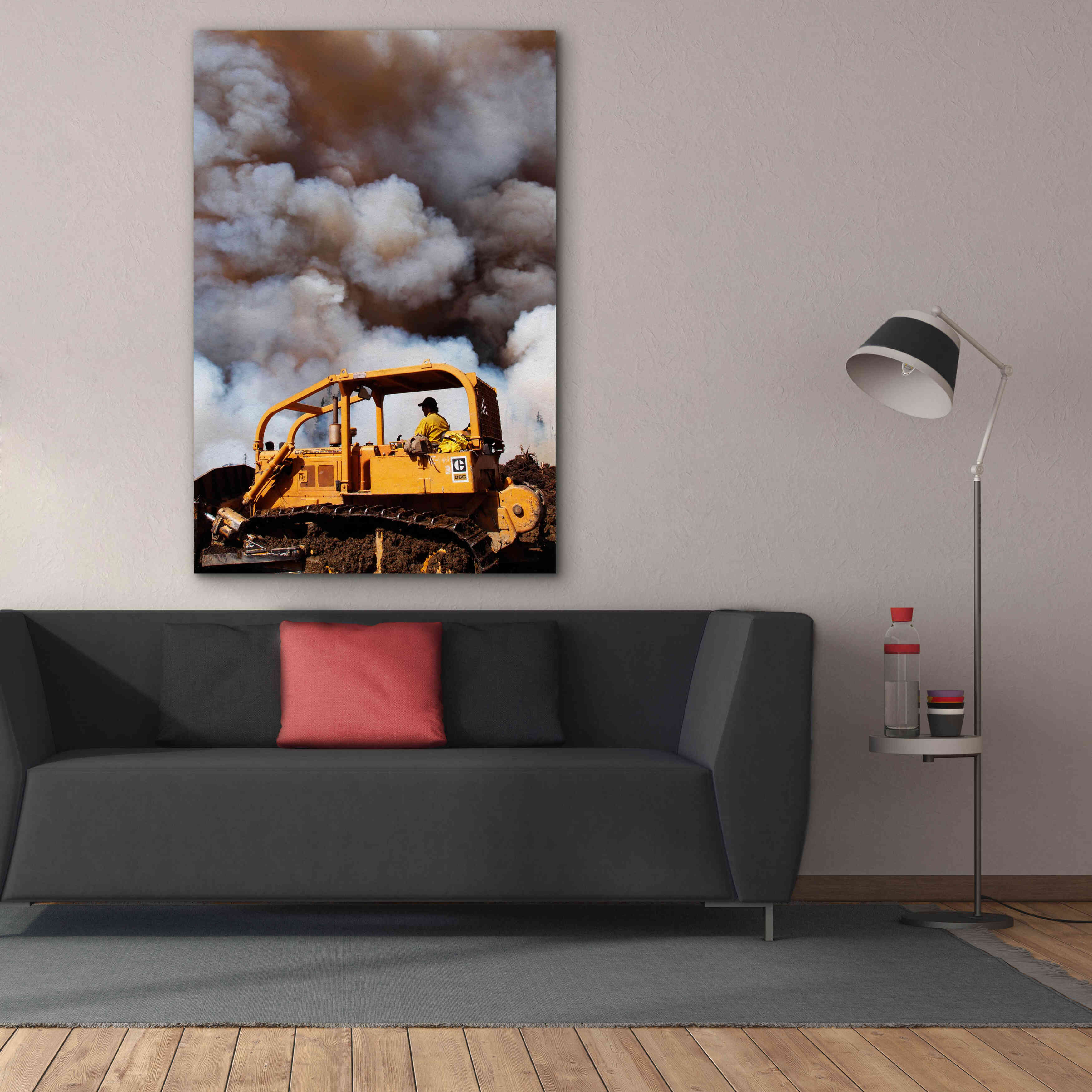 'Dozer' by Thomas Haney, Giclee Canvas Wall Art,40 x 60