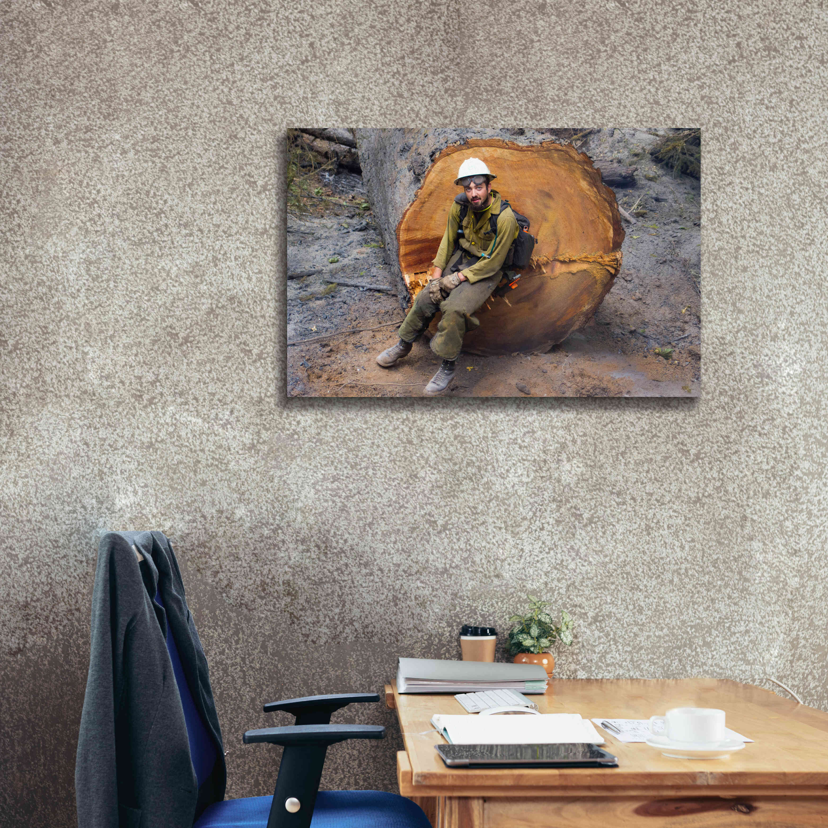 'Halvey' by Thomas Haney, Giclee Canvas Wall Art,40 x 26