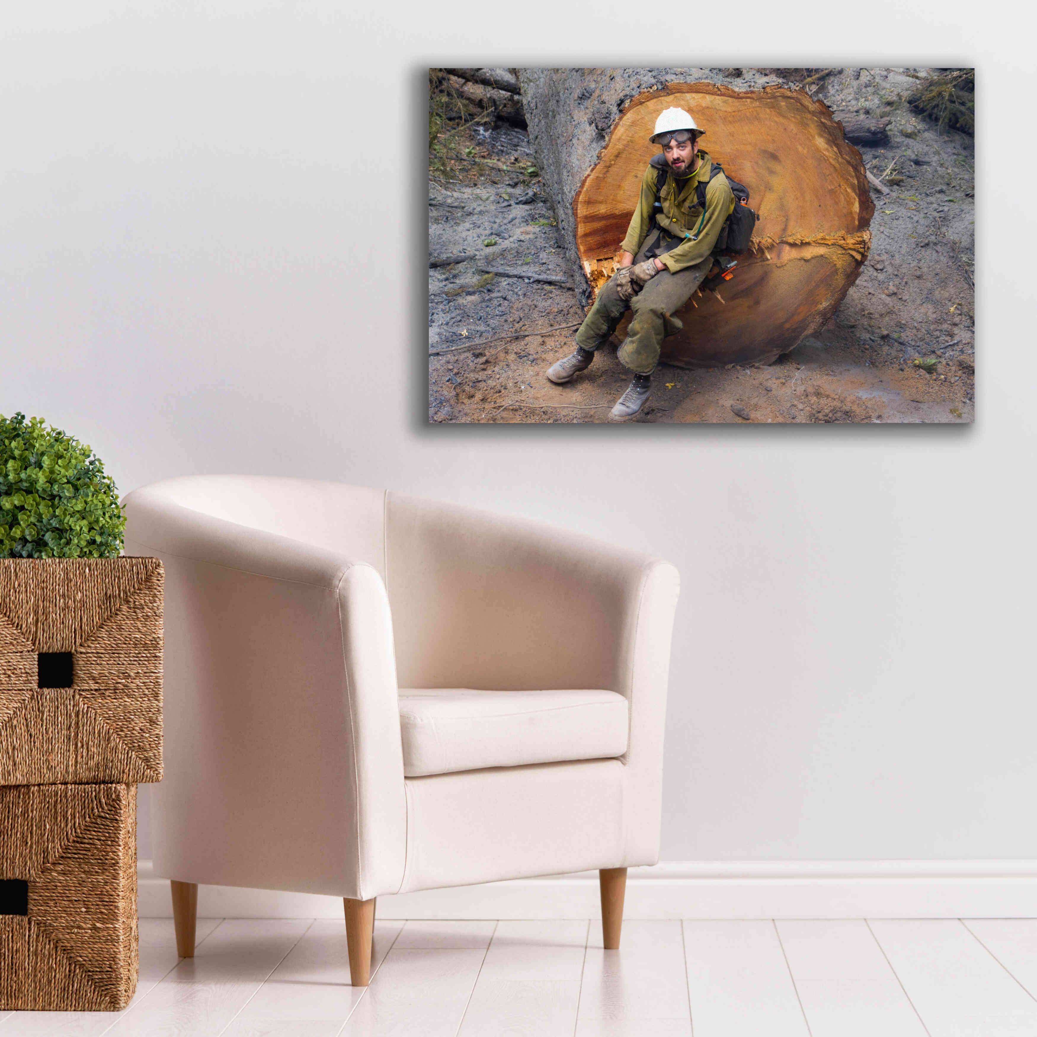 'Halvey' by Thomas Haney, Giclee Canvas Wall Art,40 x 26