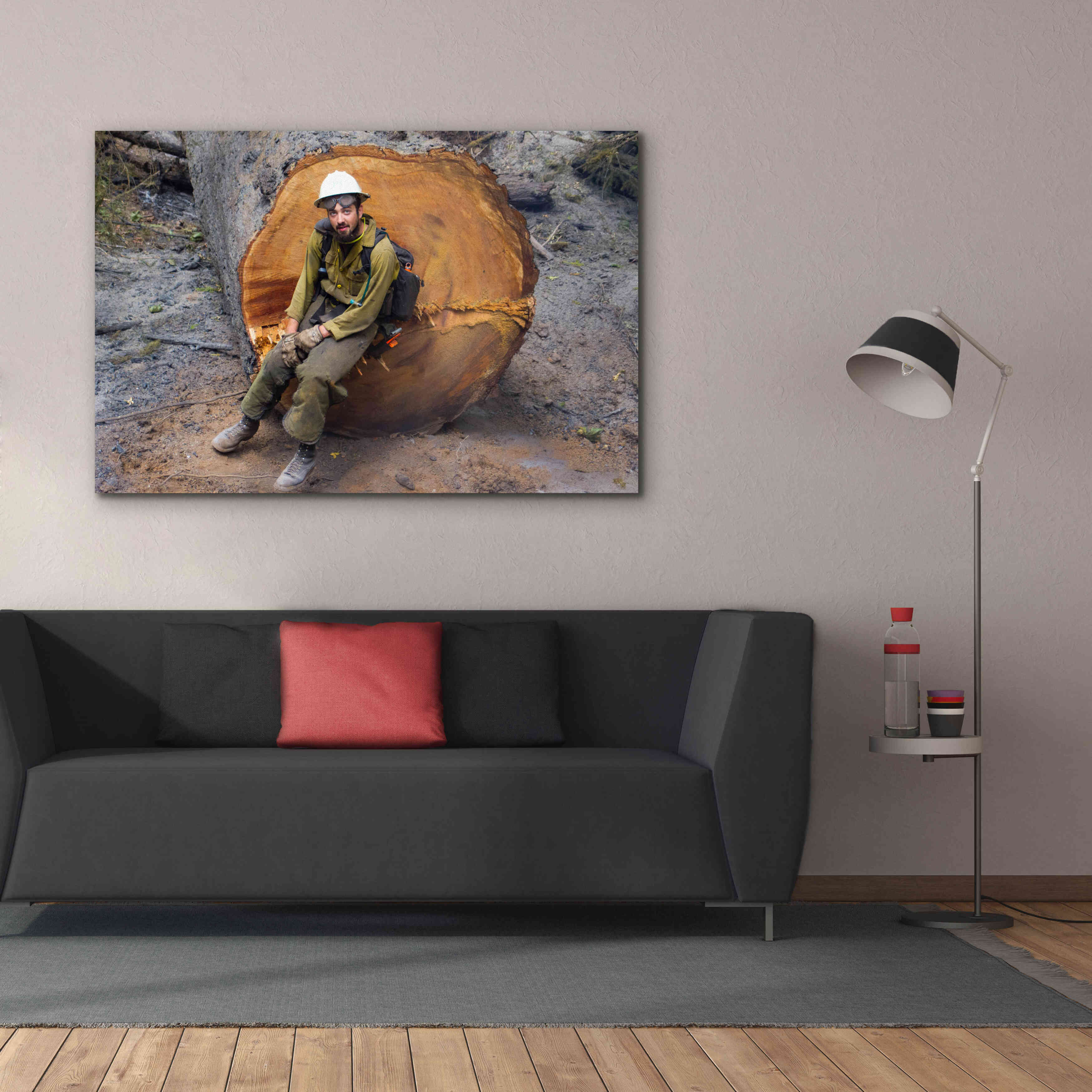 'Halvey' by Thomas Haney, Giclee Canvas Wall Art,60 x 40