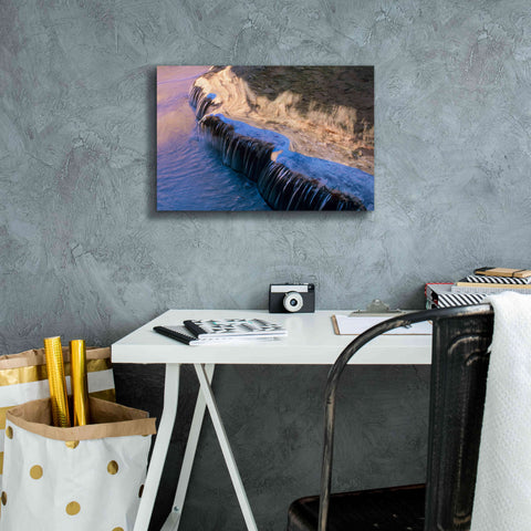 Image of 'Havasu Waterfall' by Thomas Haney, Giclee Canvas Wall Art,18 x 12