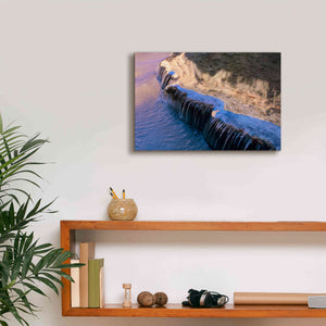 'Havasu Waterfall' by Thomas Haney, Giclee Canvas Wall Art,18 x 12