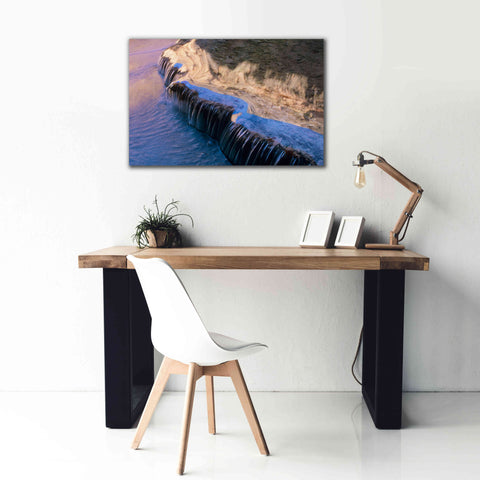 Image of 'Havasu Waterfall' by Thomas Haney, Giclee Canvas Wall Art,40 x 26