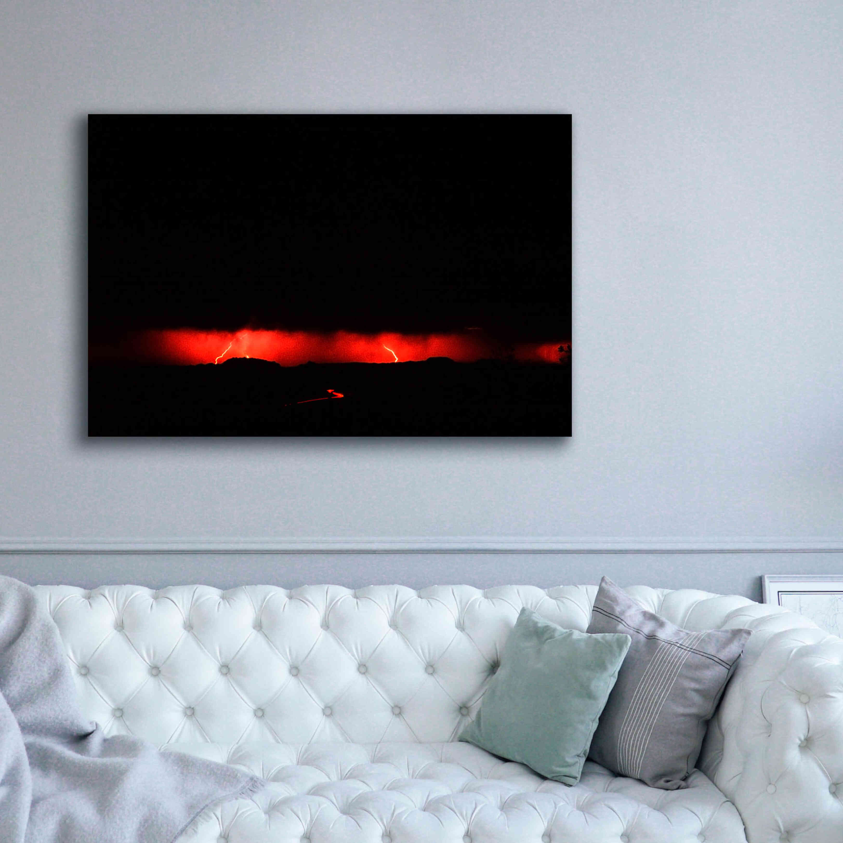 'Lightning Proc' by Thomas Haney, Giclee Canvas Wall Art,60 x 40