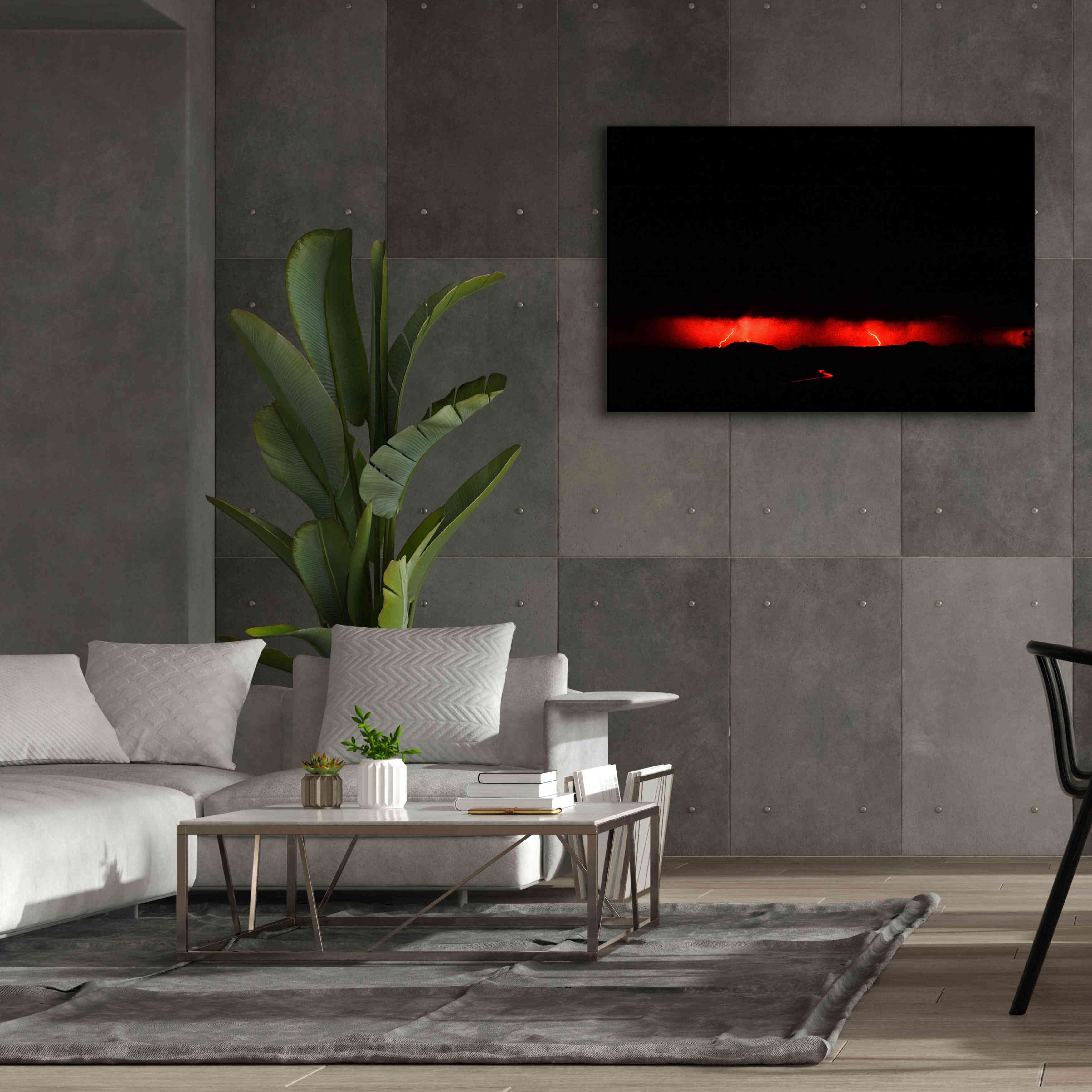 'Lightning Proc' by Thomas Haney, Giclee Canvas Wall Art,60 x 40