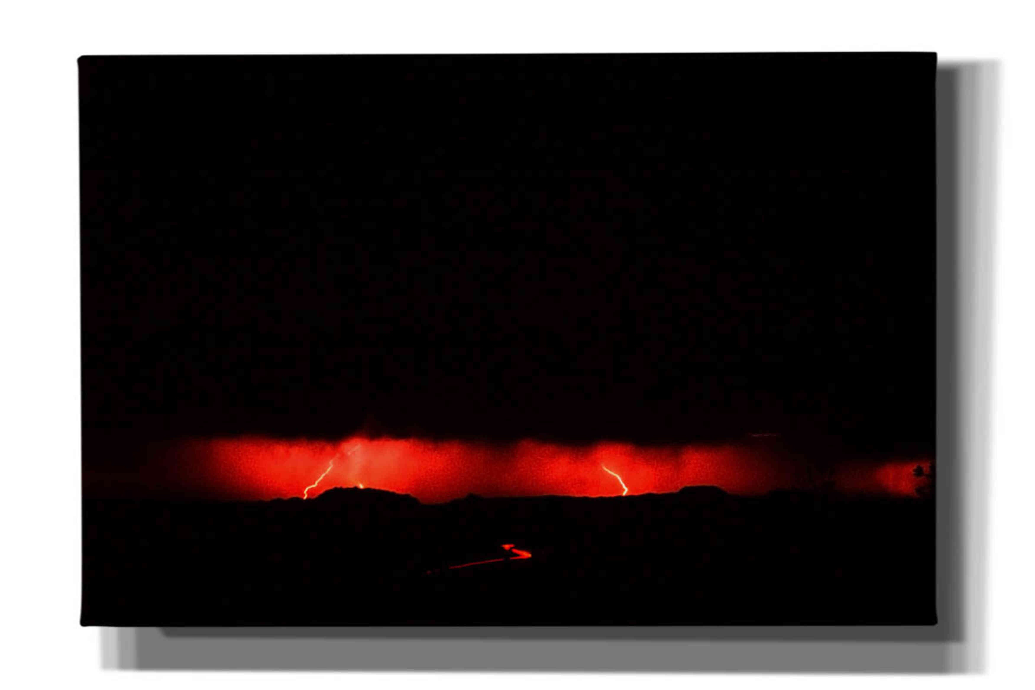 'Lightning Proc' by Thomas Haney, Giclee Canvas Wall Art