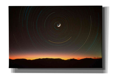 Image of 'Moon North Star' by Thomas Haney, Giclee Canvas Wall Art