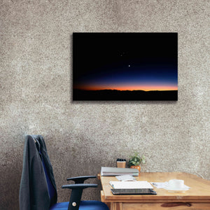 'Moon Planets' by Thomas Haney, Giclee Canvas Wall Art,40 x 26