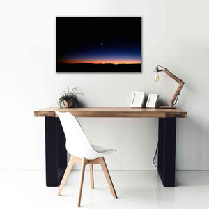 'Moon Planets' by Thomas Haney, Giclee Canvas Wall Art,40 x 26