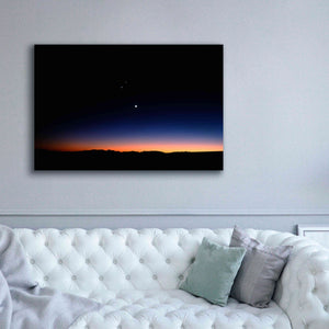 'Moon Planets' by Thomas Haney, Giclee Canvas Wall Art,60 x 40