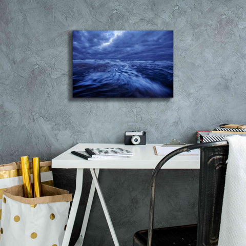 Image of 'Ocean Turmoil' by Thomas Haney, Giclee Canvas Wall Art,18 x 12