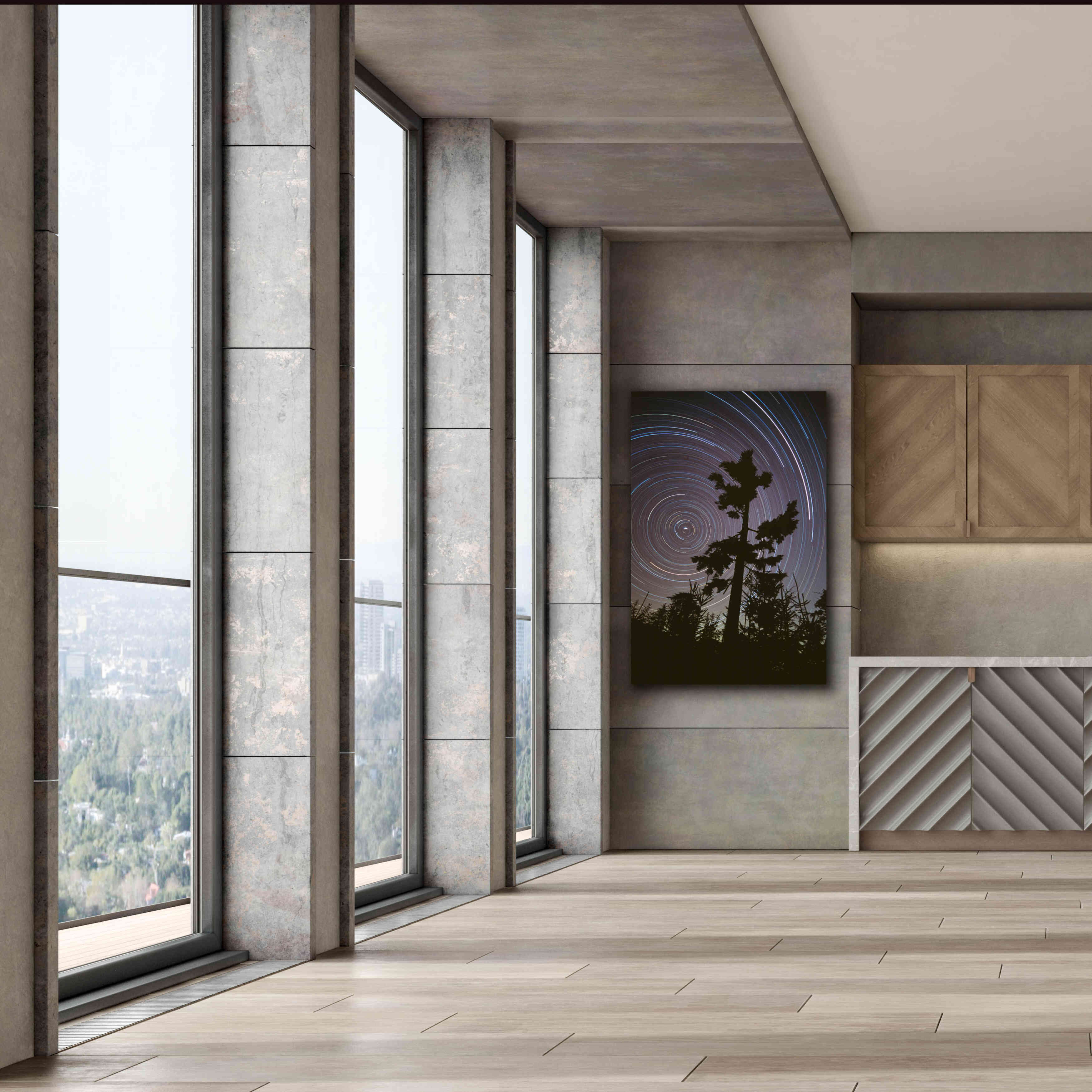 'Polaris Pine' by Thomas Haney, Giclee Canvas Wall Art,40 x 60