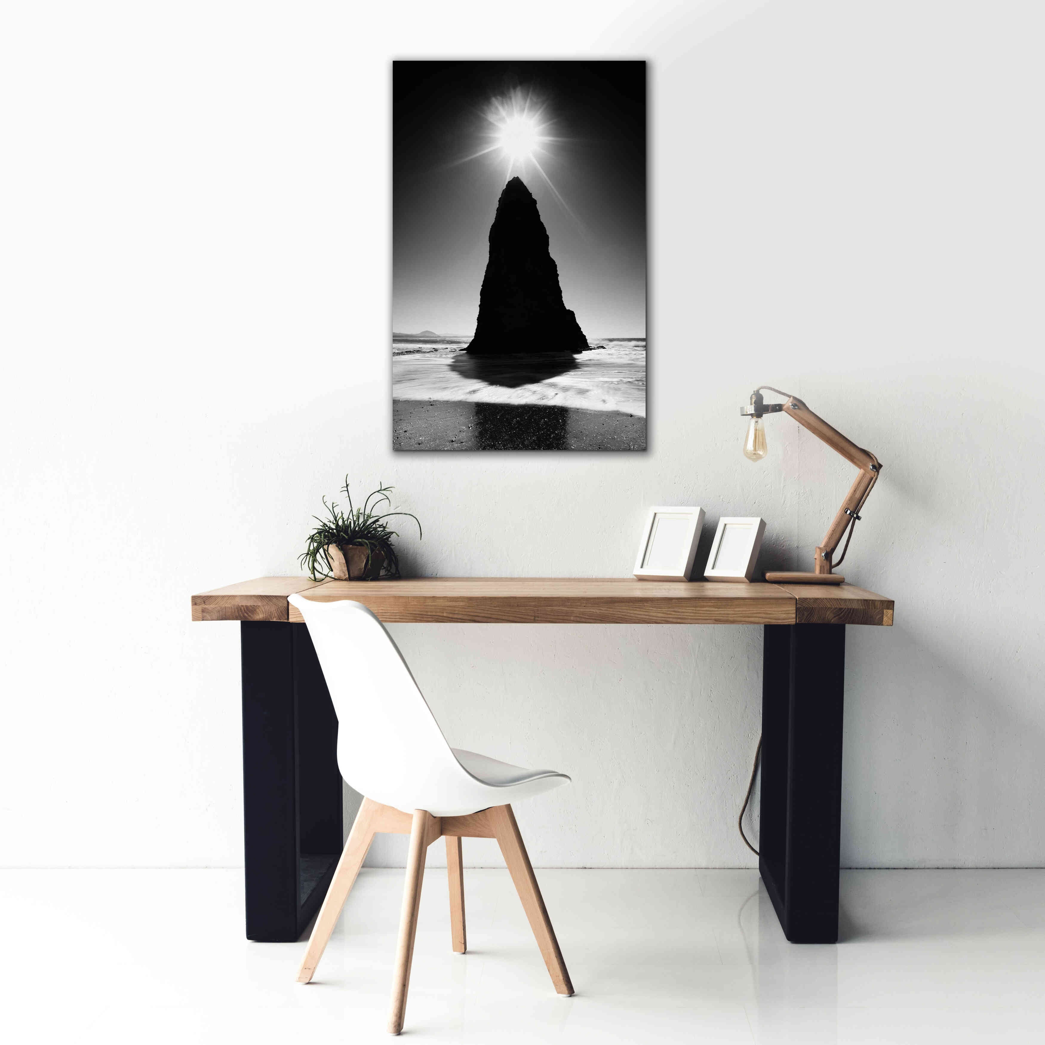 'Rock Pillar Sun' by Thomas Haney, Giclee Canvas Wall Art,26 x 40