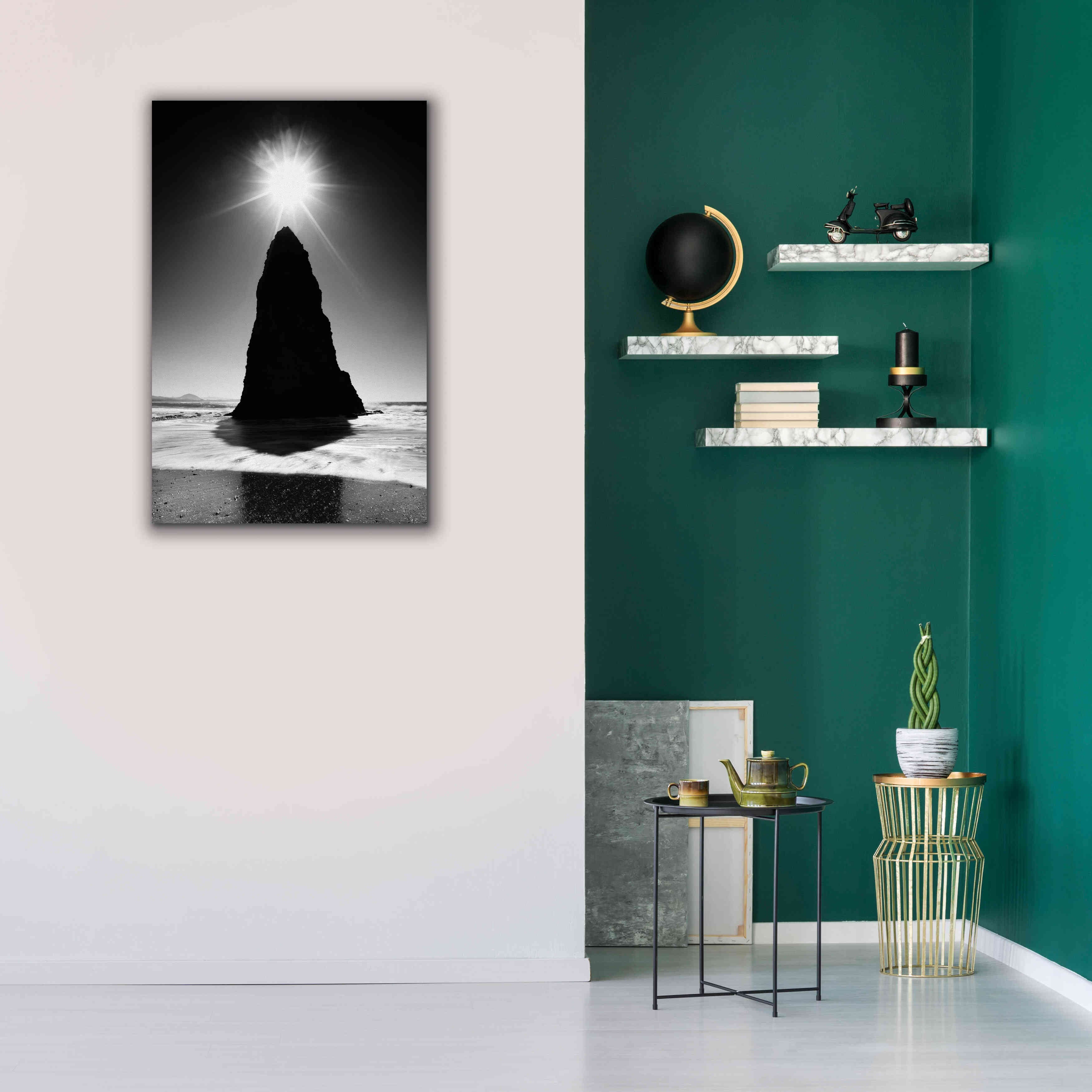 'Rock Pillar Sun' by Thomas Haney, Giclee Canvas Wall Art,26 x 40