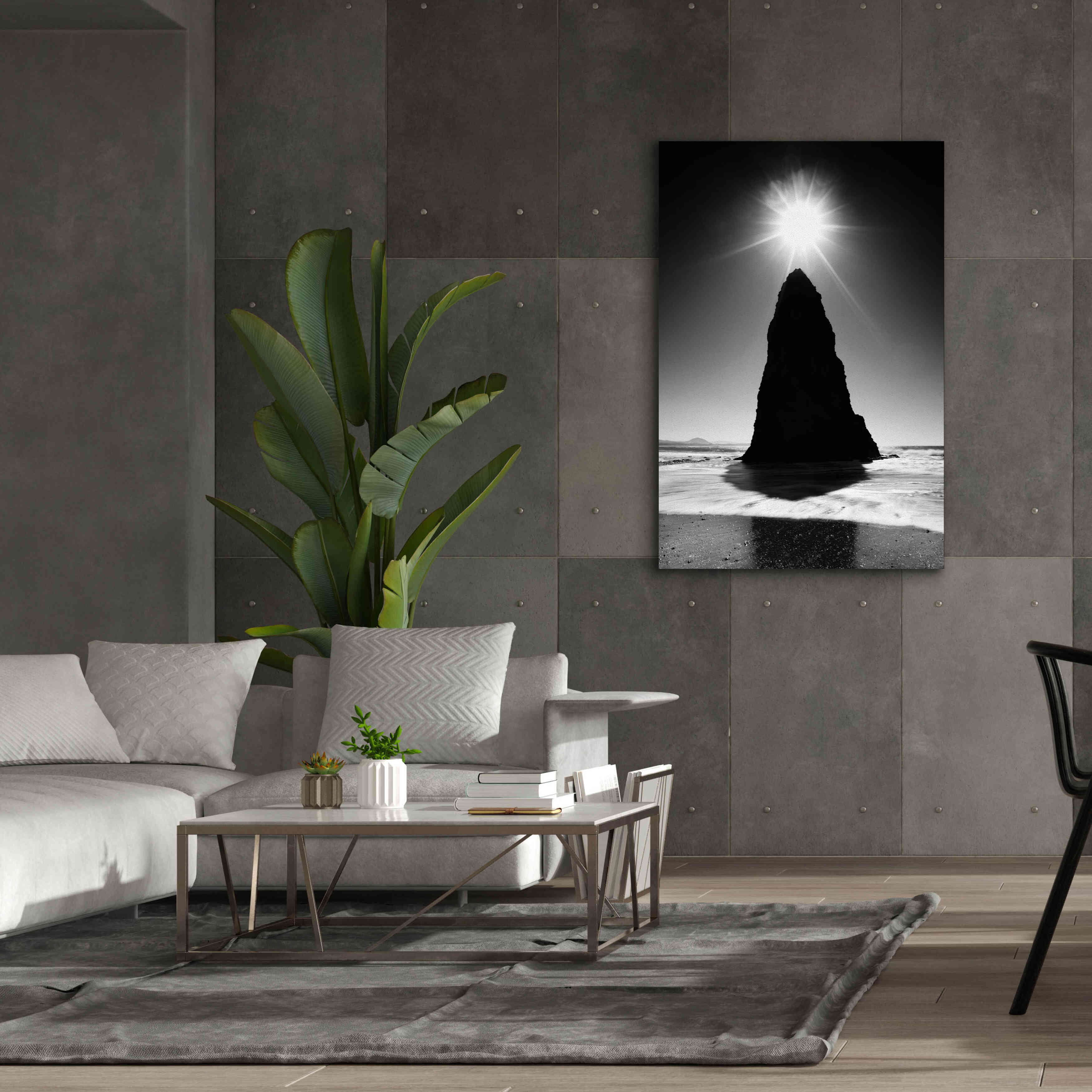 'Rock Pillar Sun' by Thomas Haney, Giclee Canvas Wall Art,40 x 60