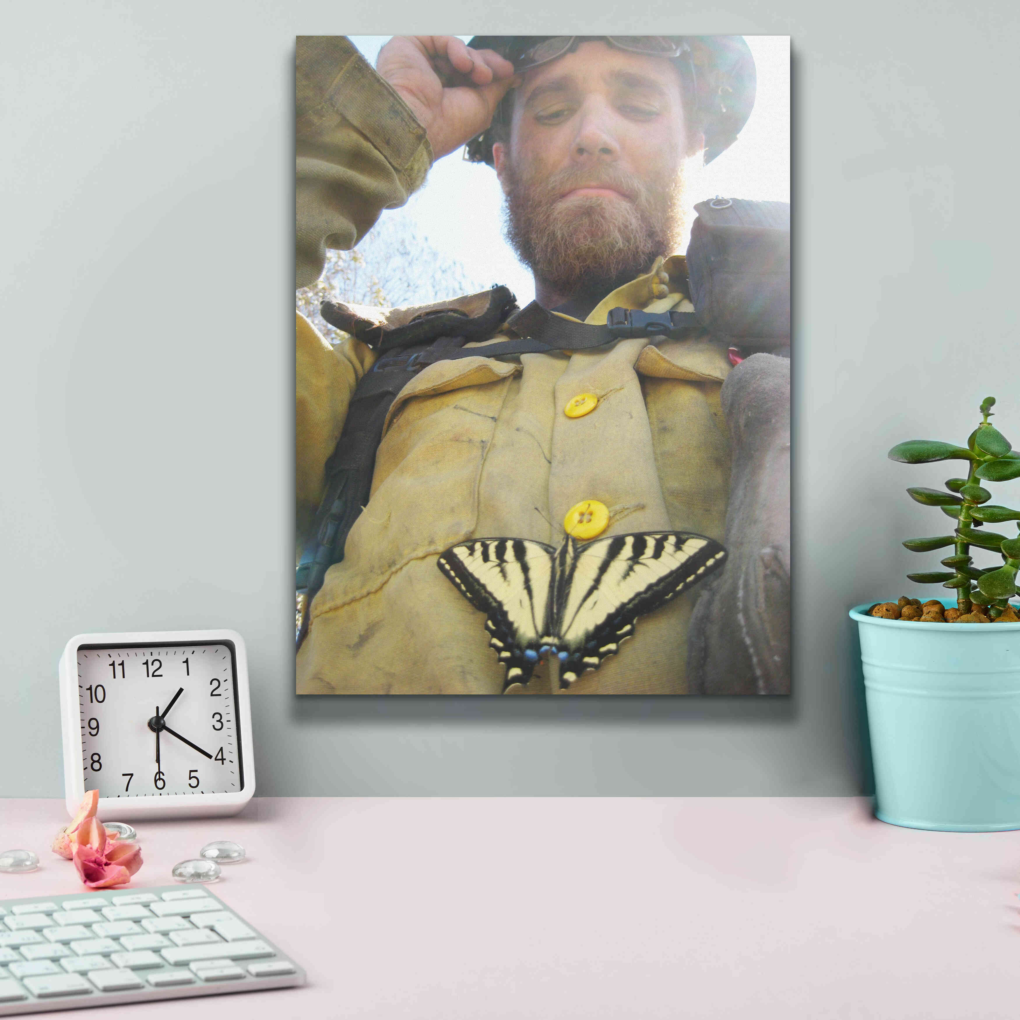 'Swallow tail' by Thomas Haney, Giclee Canvas Wall Art,12 x 16