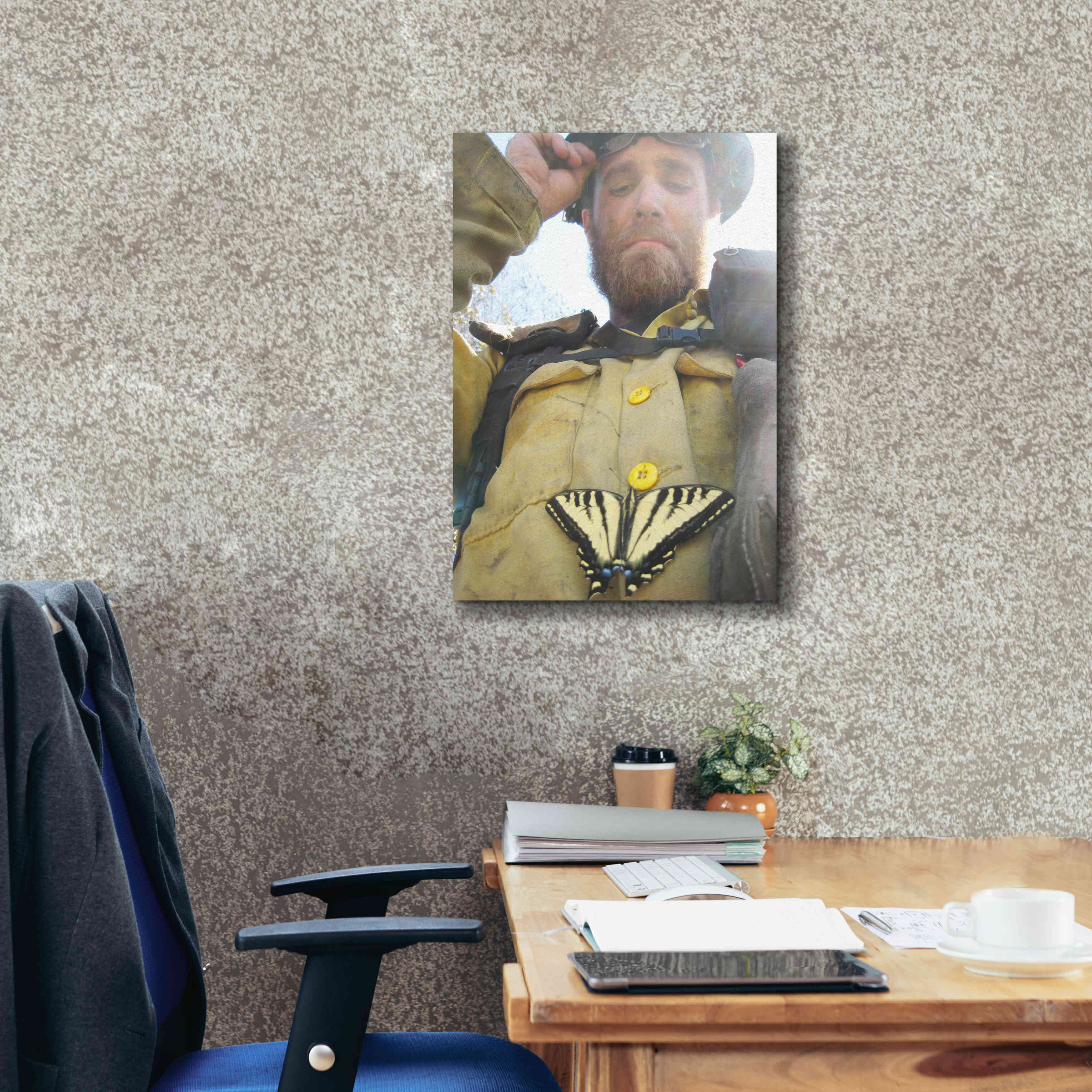 'Swallow tail' by Thomas Haney, Giclee Canvas Wall Art,18 x 26