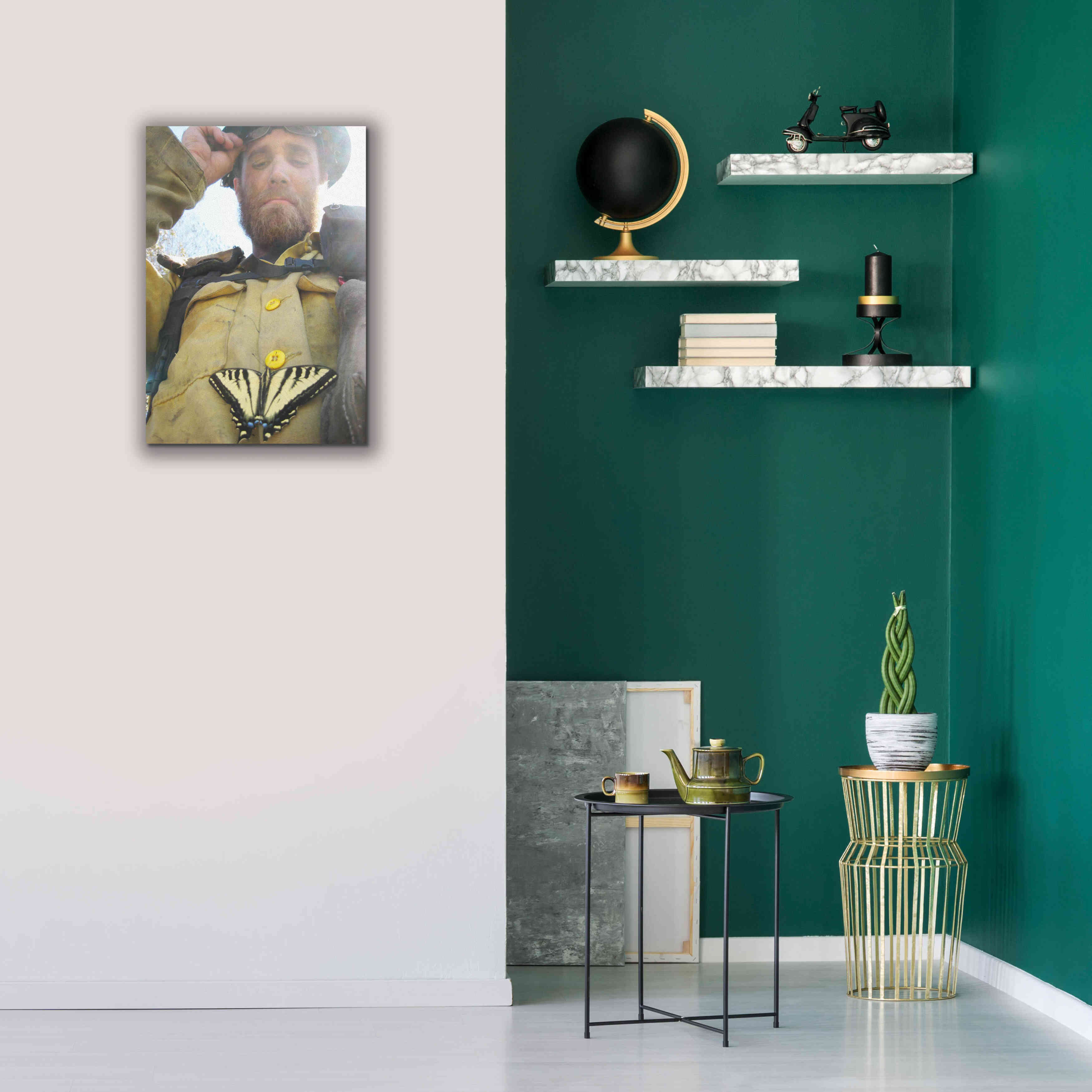 'Swallow tail' by Thomas Haney, Giclee Canvas Wall Art,18 x 26