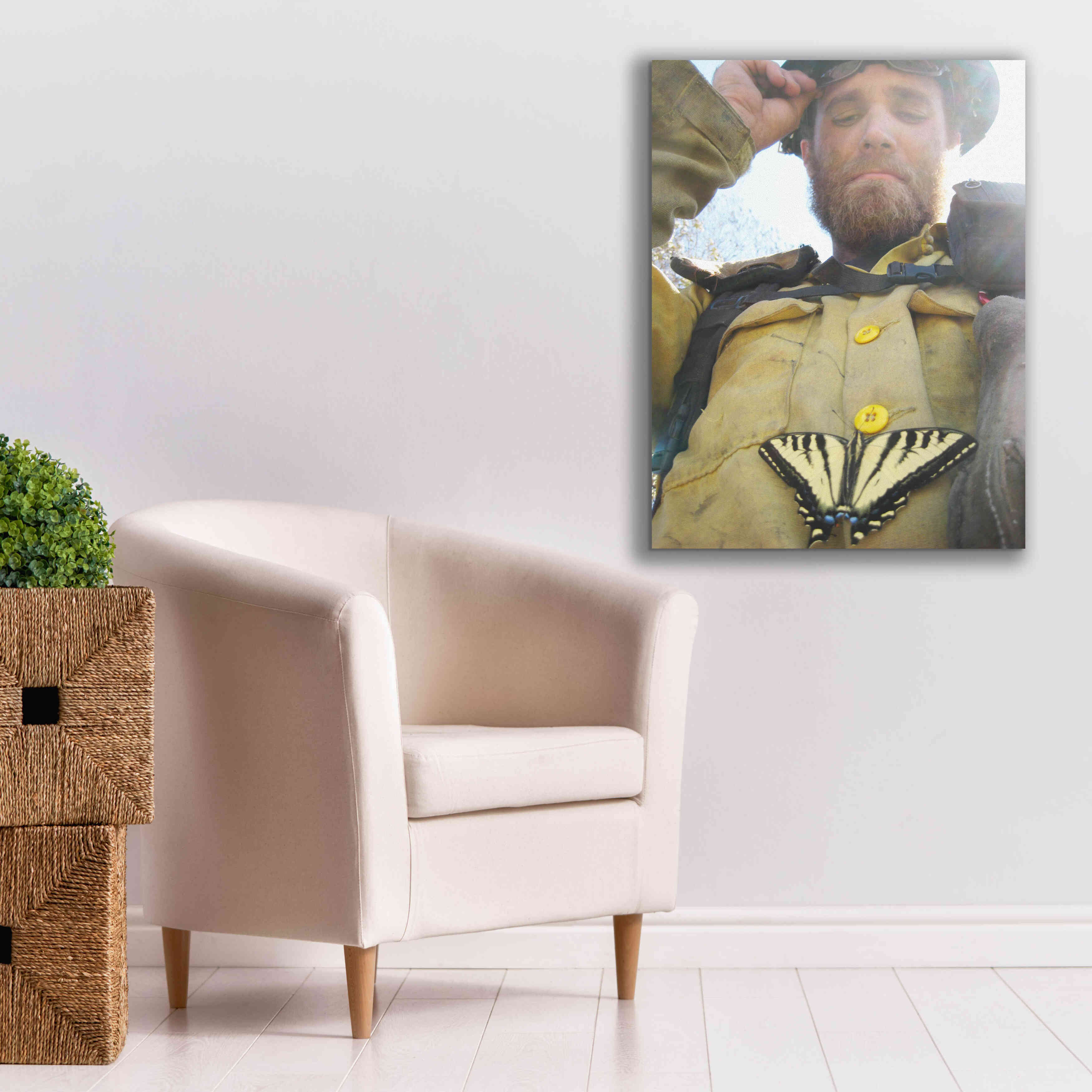 'Swallow tail' by Thomas Haney, Giclee Canvas Wall Art,26 x 34