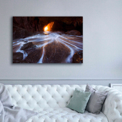 Image of 'Cave Horiz 2 Proc' by Thomas Haney, Giclee Canvas Wall Art,60 x 40