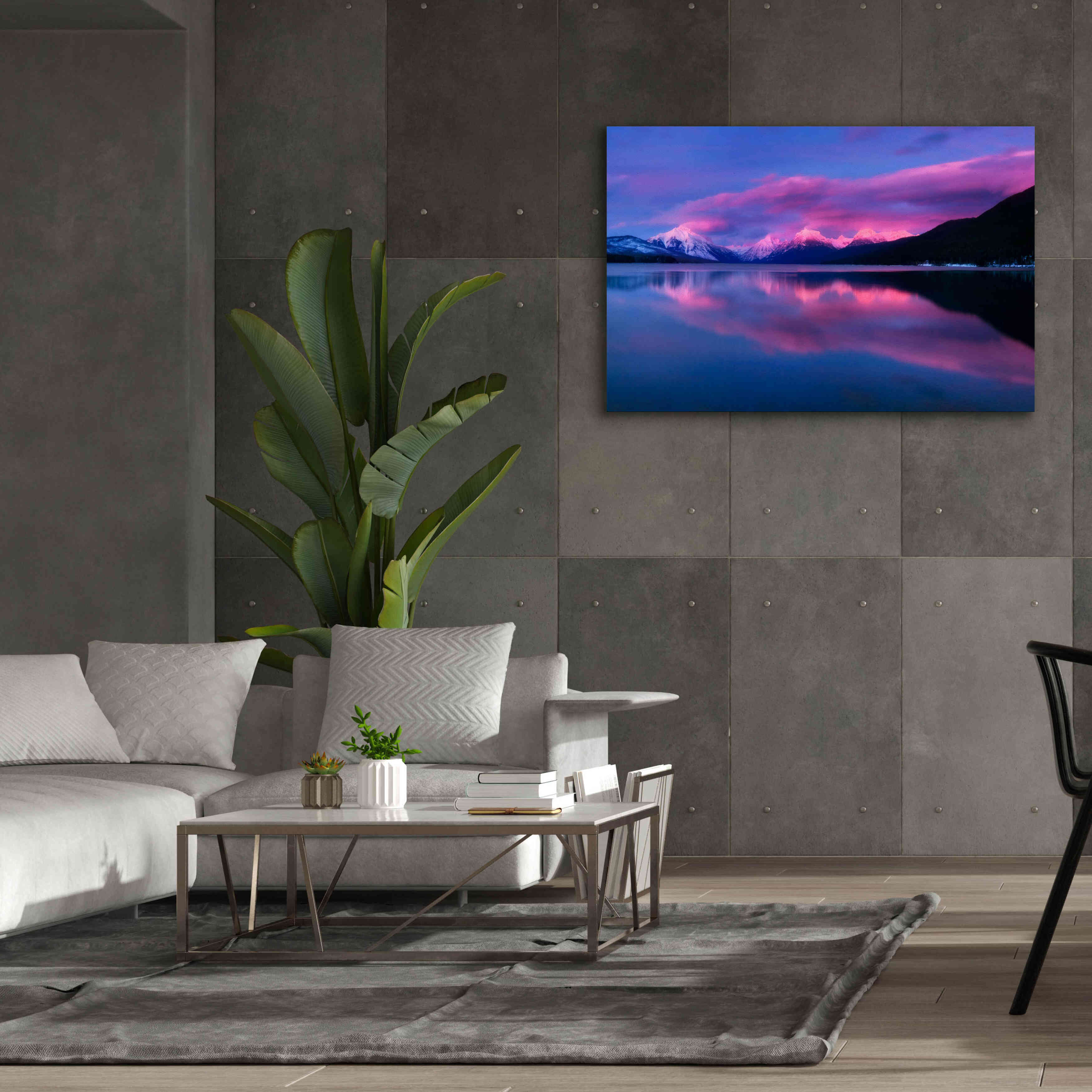 'Glacier McDonald' by Thomas Haney, Giclee Canvas Wall Art,60 x 40