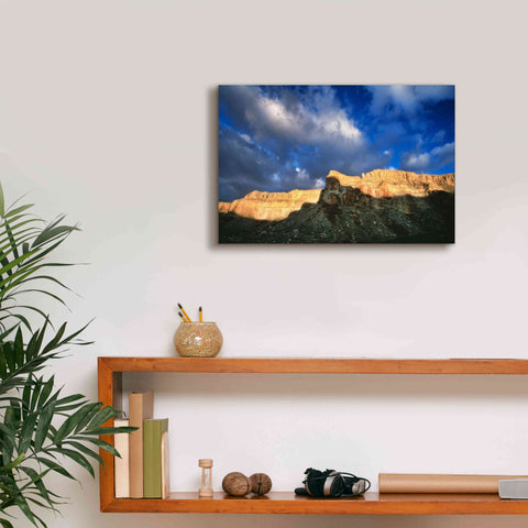 Image of 'Havasu Sunset' by Thomas Haney, Giclee Canvas Wall Art,18 x 12