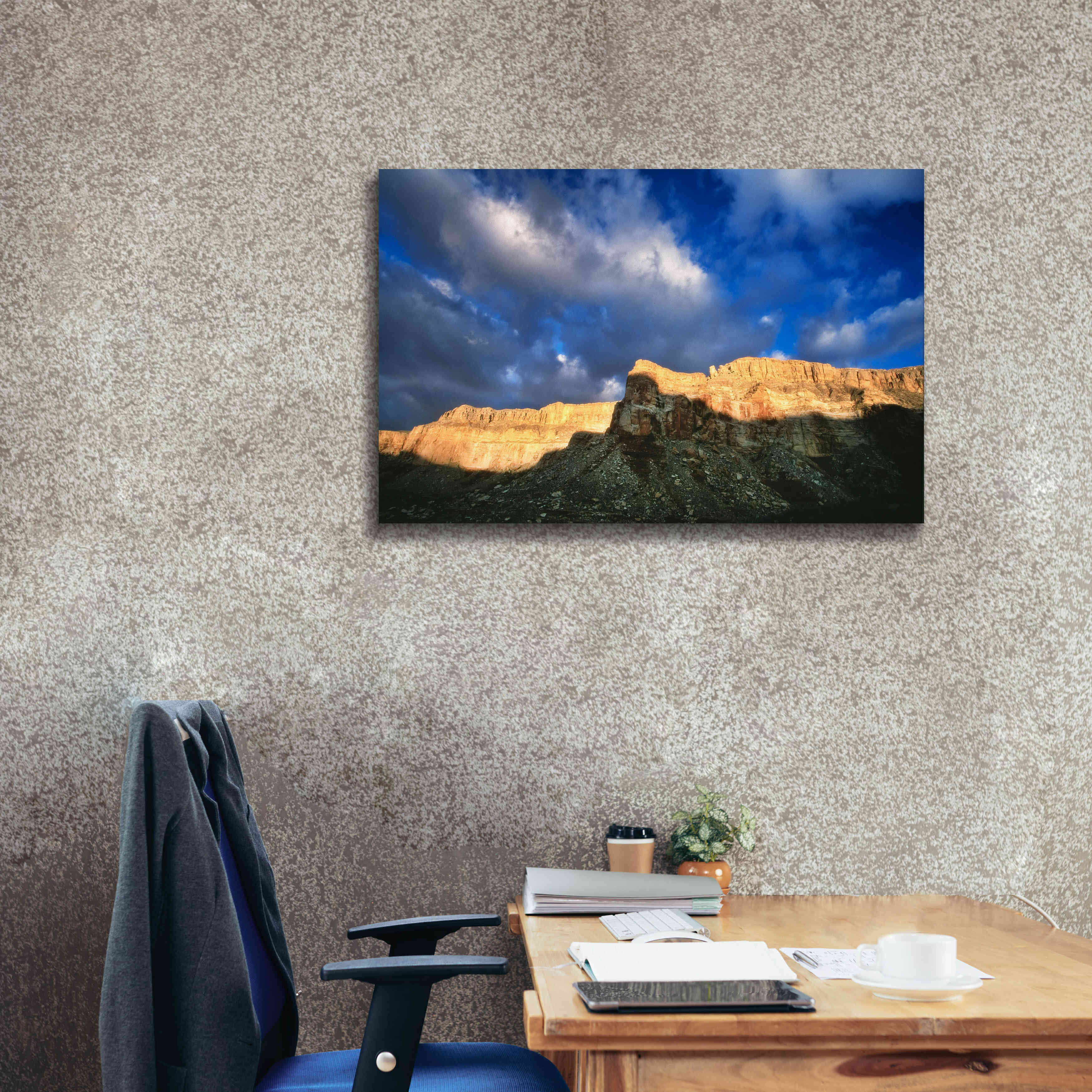 'Havasu Sunset' by Thomas Haney, Giclee Canvas Wall Art,40 x 26