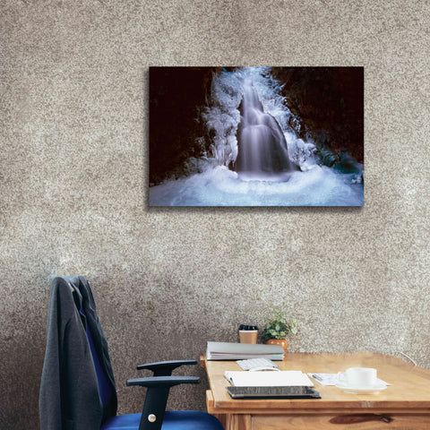 Image of 'Ice Fall 3' by Thomas Haney, Giclee Canvas Wall Art,40 x 26
