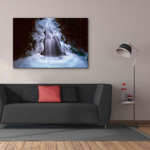 'Ice Fall 3' by Thomas Haney, Giclee Canvas Wall Art,60 x 40