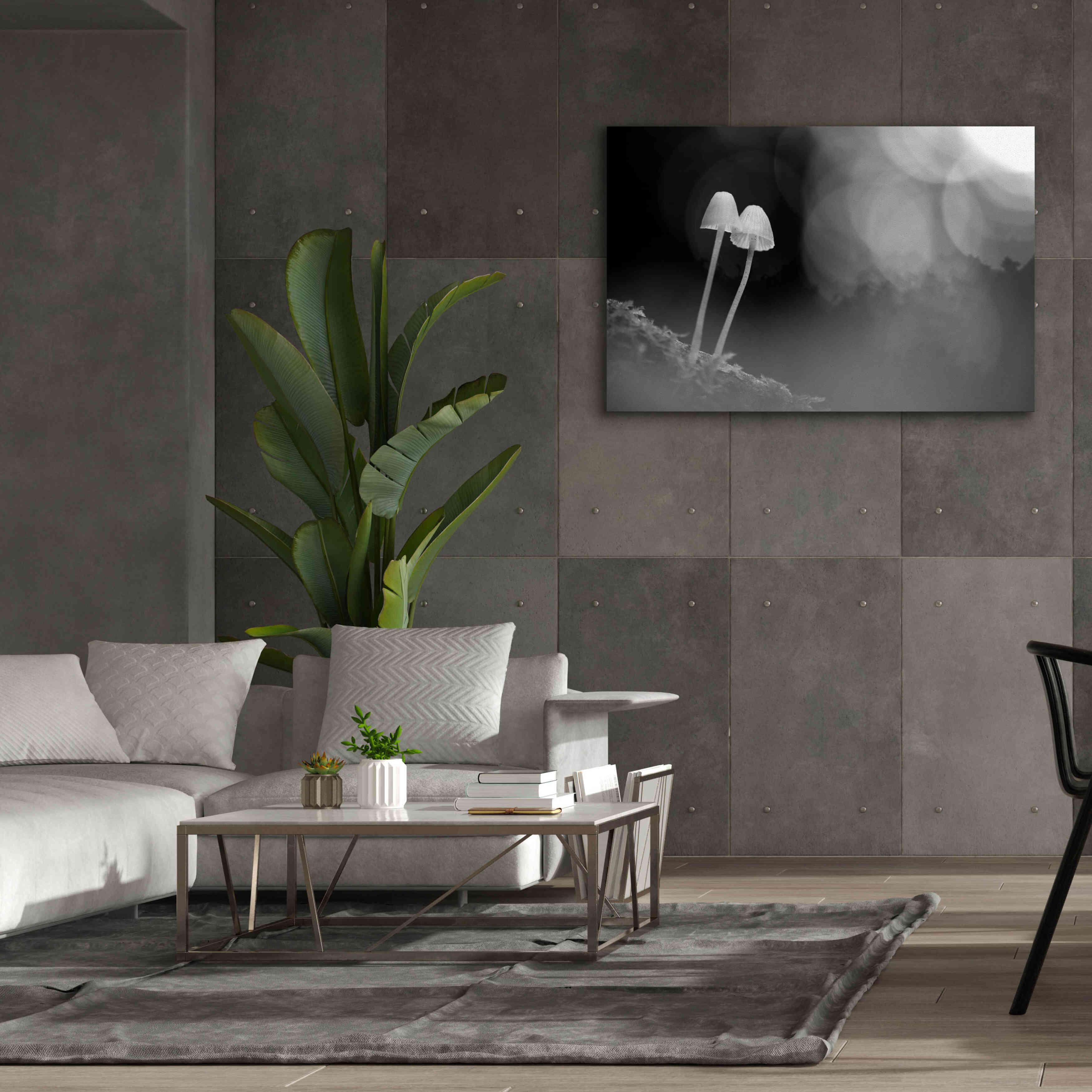 'Mushroom Tiny' by Thomas Haney, Giclee Canvas Wall Art,60 x 40