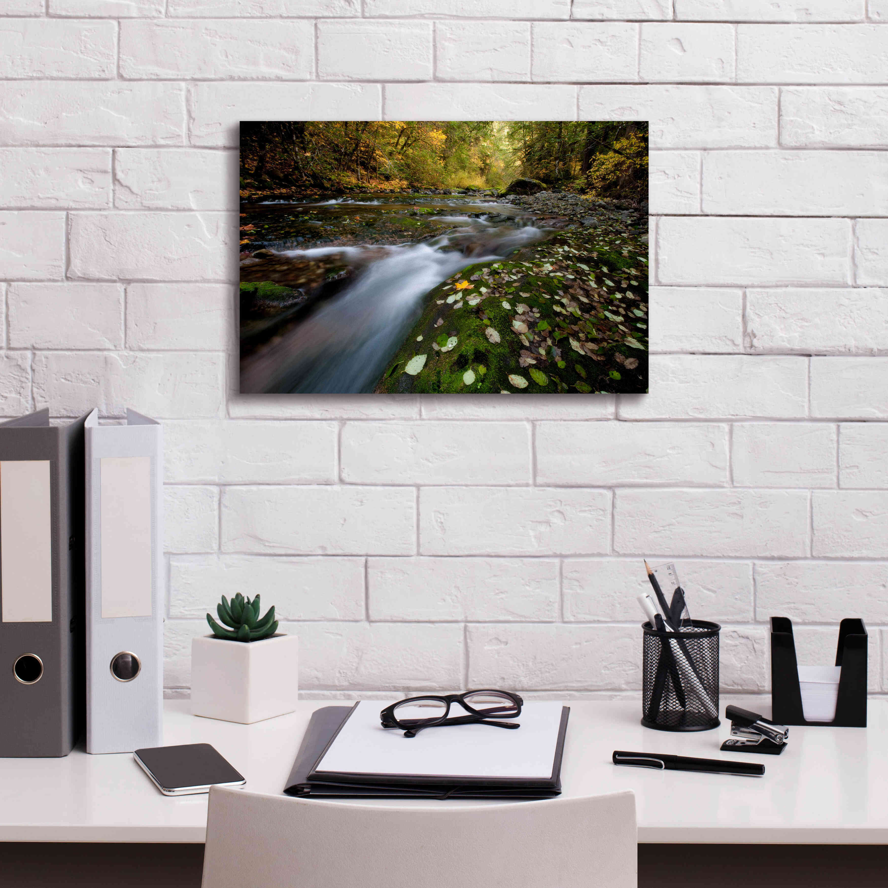 'Rushing Best' by Thomas Haney, Giclee Canvas Wall Art,18 x 12