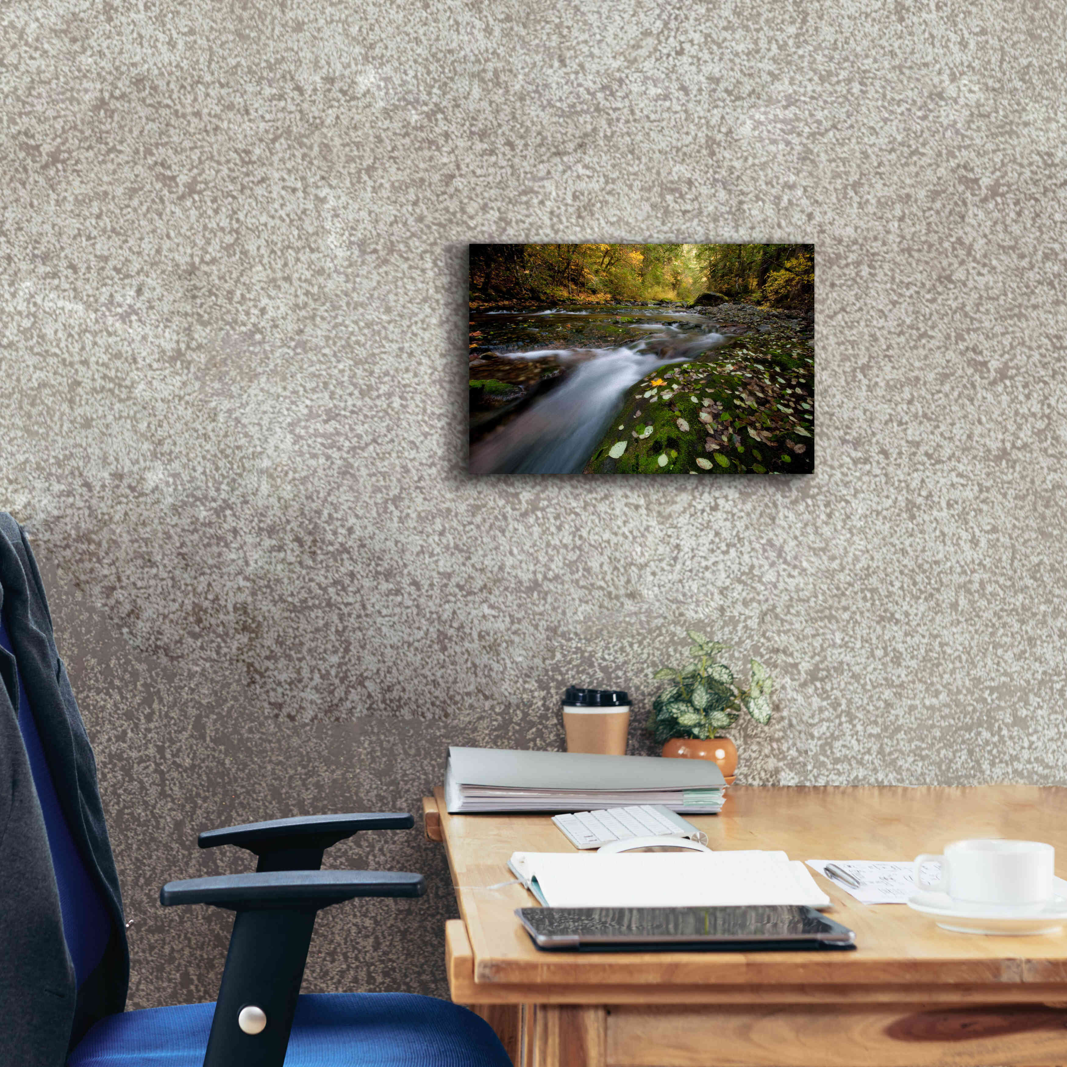 'Rushing Best' by Thomas Haney, Giclee Canvas Wall Art,18 x 12