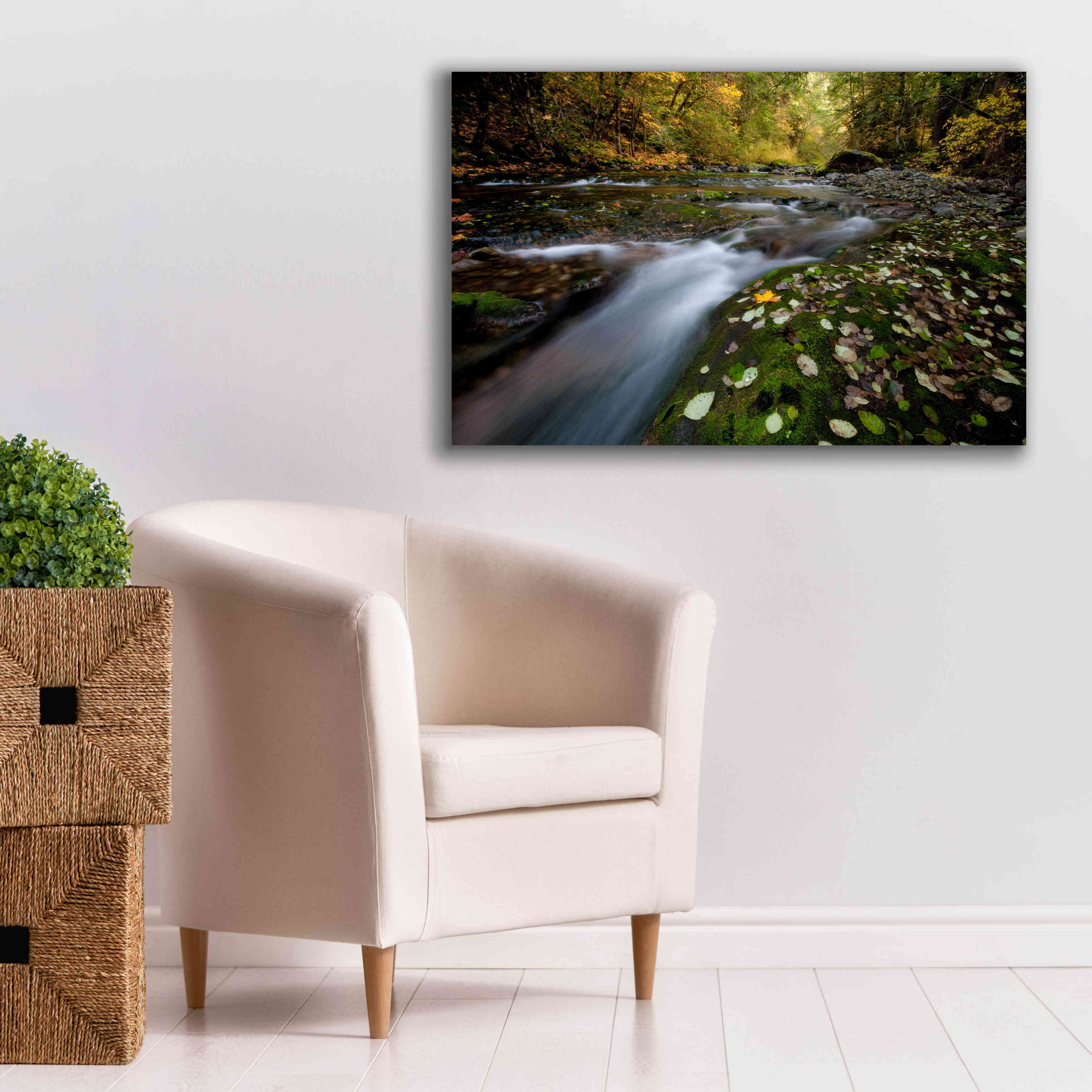 'Rushing Best' by Thomas Haney, Giclee Canvas Wall Art,40 x 26