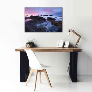 'Seal Rock Colors' by Thomas Haney, Giclee Canvas Wall Art,40 x 26