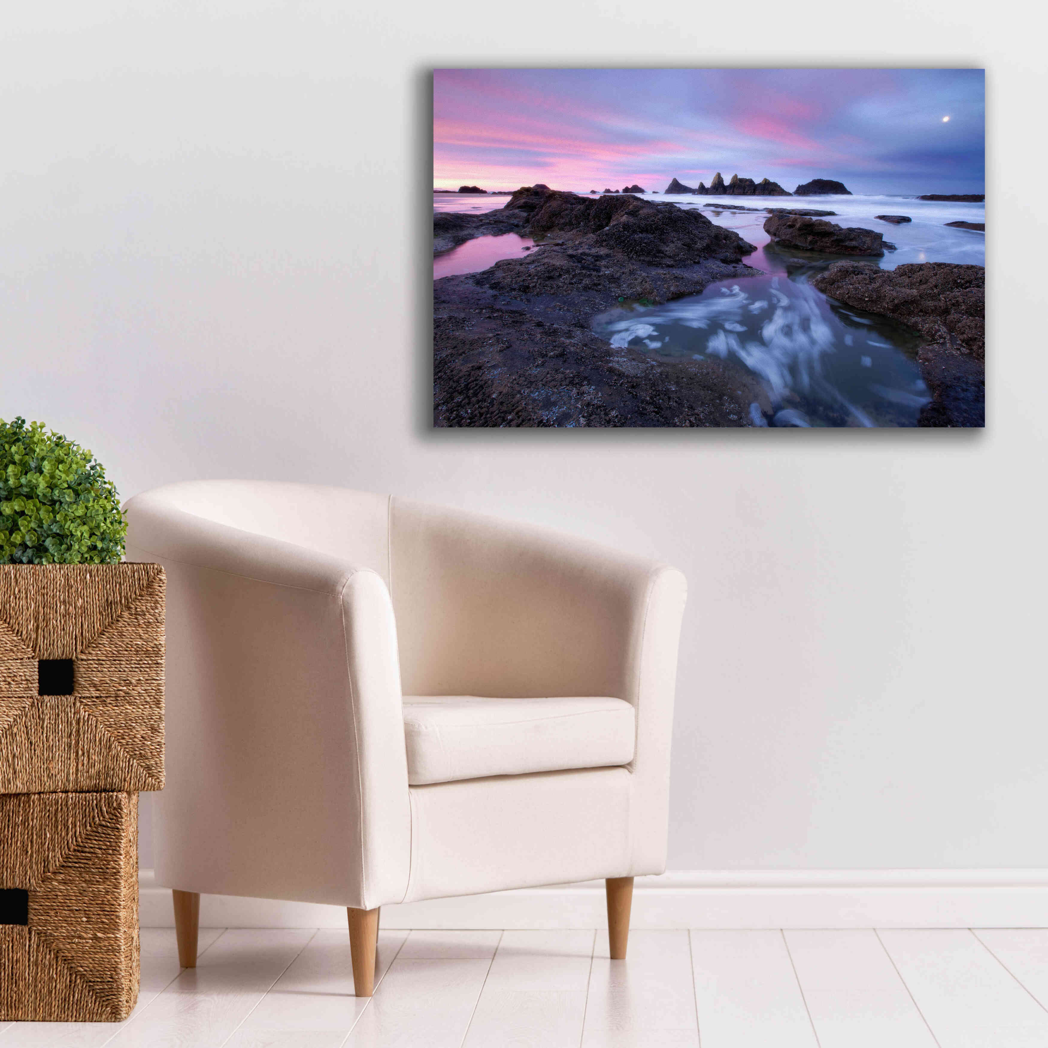 'Seal Rock Colors' by Thomas Haney, Giclee Canvas Wall Art,40 x 26