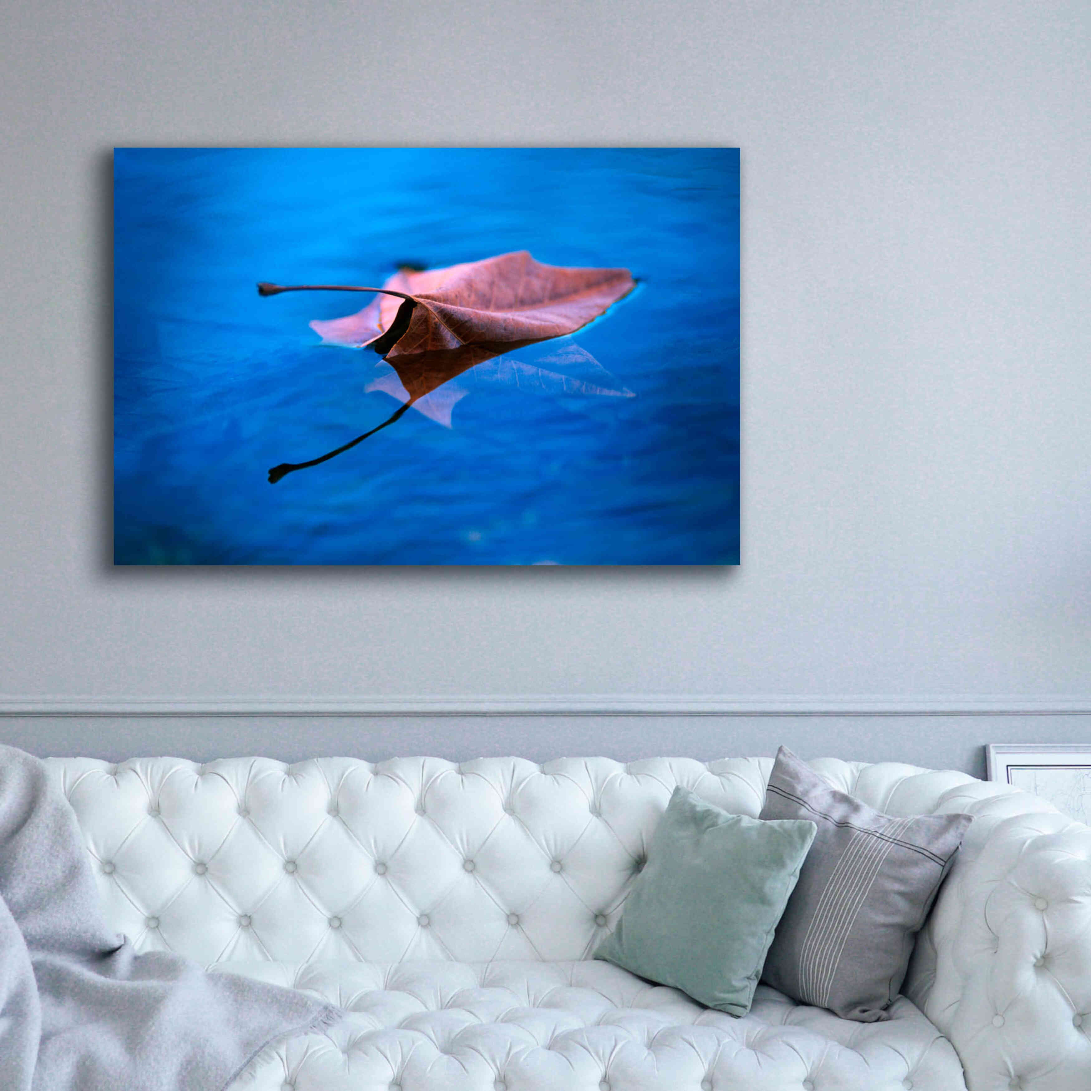 'Sycamore Reflection' by Thomas Haney, Giclee Canvas Wall Art,60 x 40