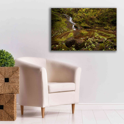 Image of 'Three Blurs' by Thomas Haney, Giclee Canvas Wall Art,40 x 26
