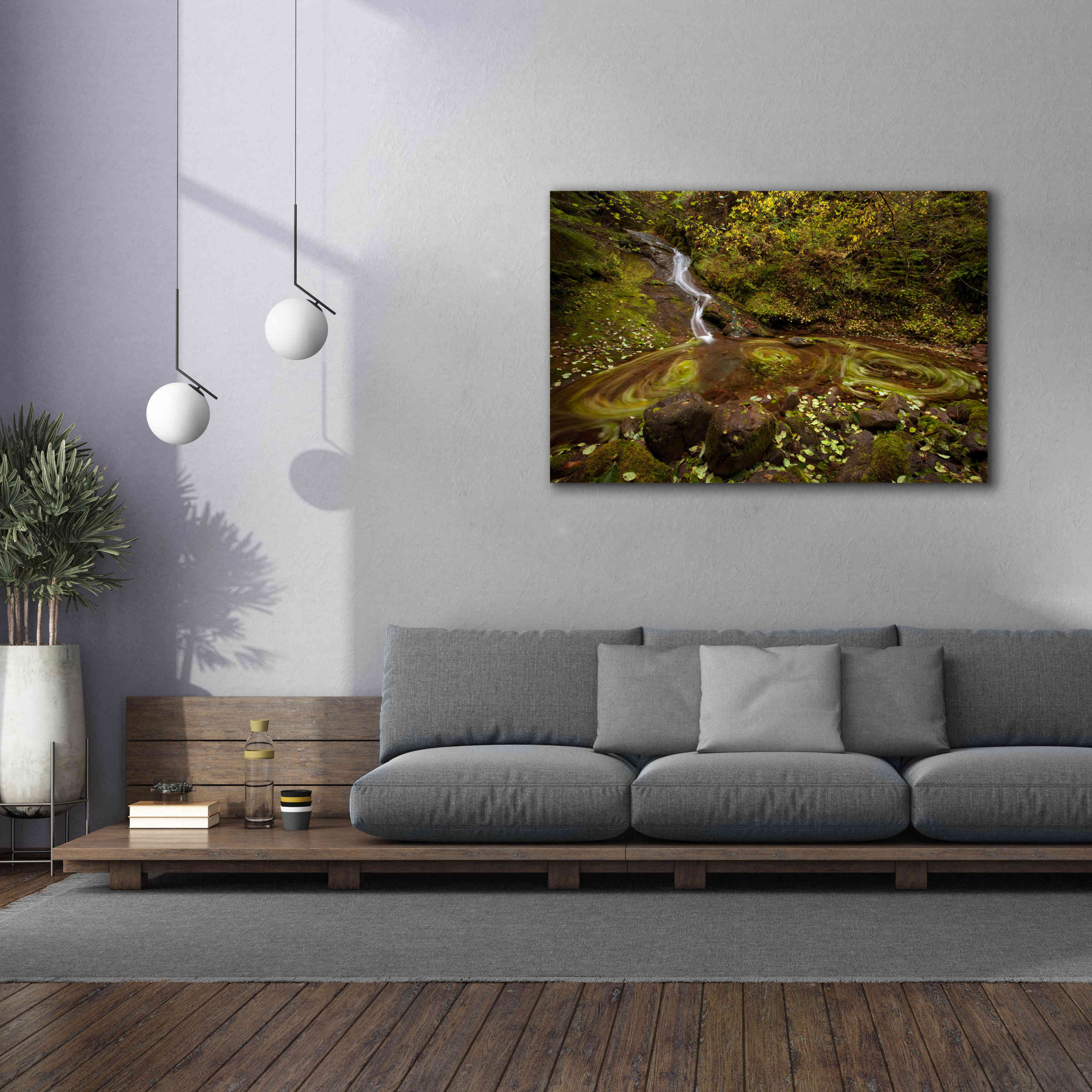 'Three Blurs' by Thomas Haney, Giclee Canvas Wall Art,60 x 40