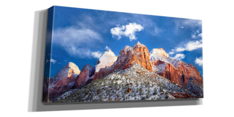 Image of 'Zion Mountain Clouds' by Thomas Haney, Giclee Canvas Wall Art