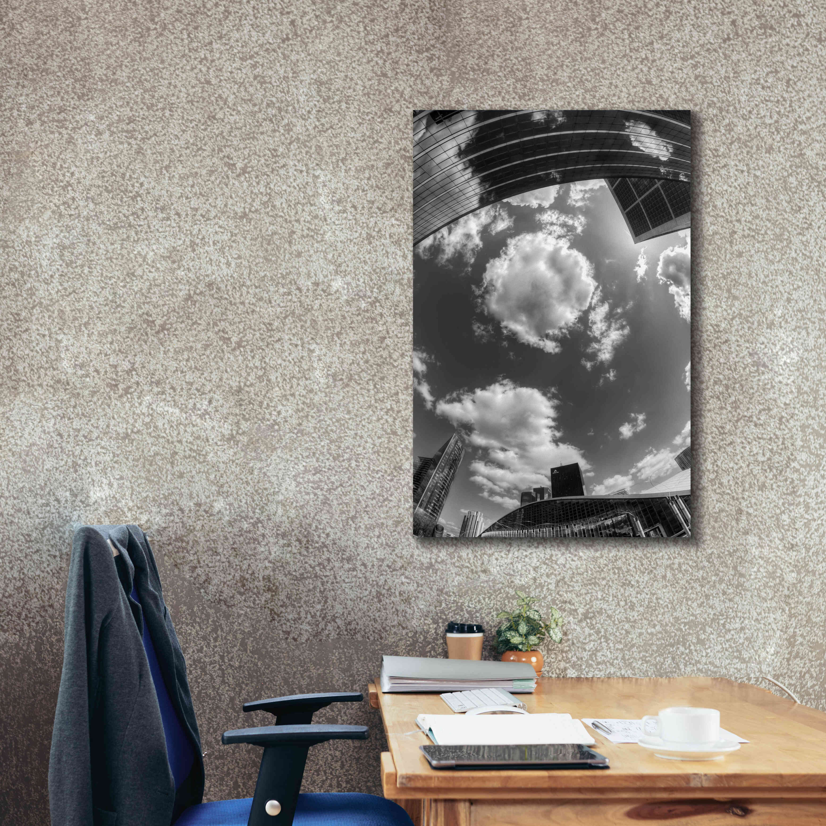 'Urban Sky II' by Sebastien Lory, Giclee Canvas Wall Art,26 x 40