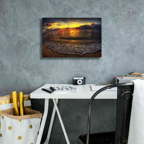 Image of 'Another Day In Paradise' by Sebastien Lory, Giclee Canvas Wall Art,18 x 12
