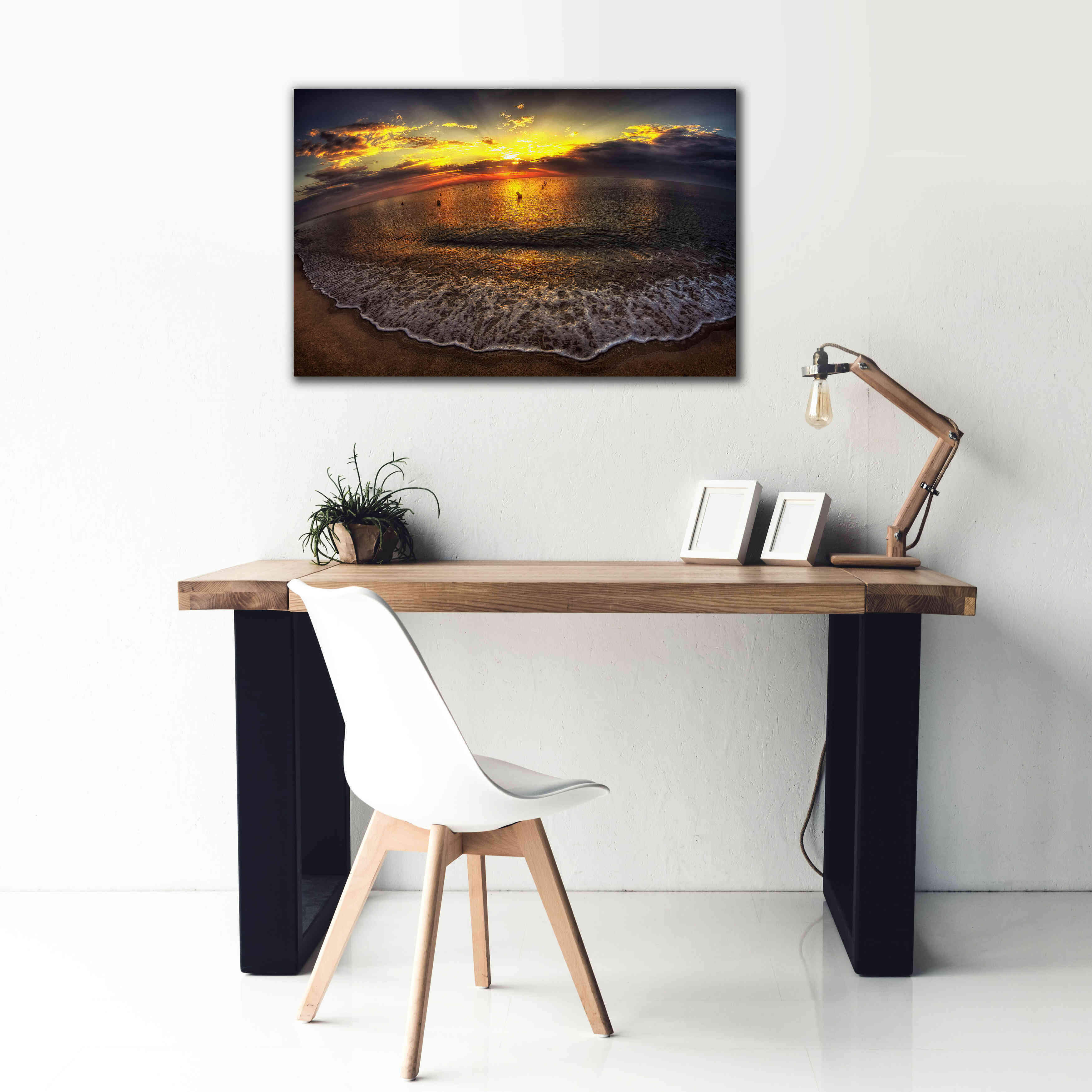 'Another Day In Paradise' by Sebastien Lory, Giclee Canvas Wall Art,40 x 26