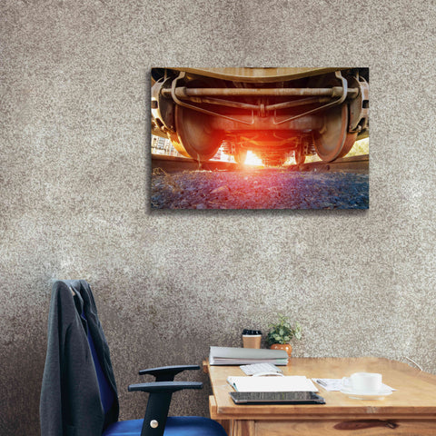 Image of 'Atomic Train' by Sebastien Lory, Giclee Canvas Wall Art,40 x 26
