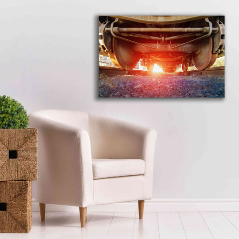 Image of 'Atomic Train' by Sebastien Lory, Giclee Canvas Wall Art,40 x 26