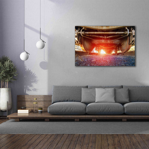 Image of 'Atomic Train' by Sebastien Lory, Giclee Canvas Wall Art,60 x 40