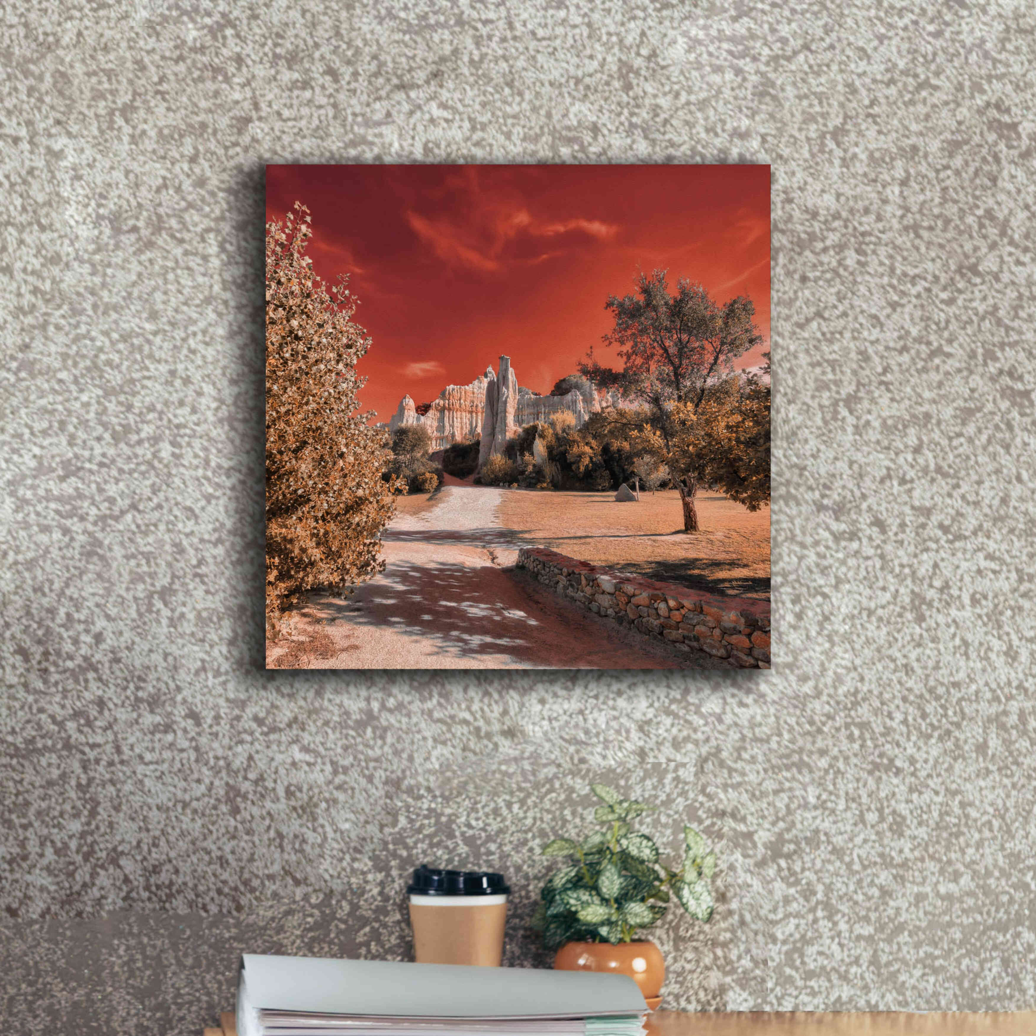 'IRadiation' by Sebastien Lory, Giclee Canvas Wall Art,18 x 18